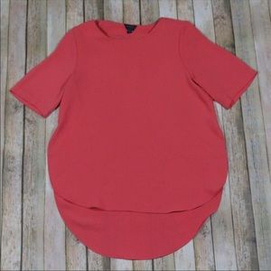 Topshop High Low Tunic Blouse/Top 1/2 Sleeve